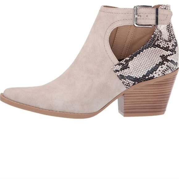 BRAND NEW SEVEN DIALS QUEENSBURY WOMAN ANKLE STRAP POINTED TOE BOOTIES - Picture 8 of 16